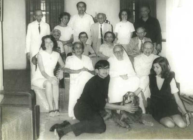K. M. Nanavati's Family, Bottom Row- His son Feroze and His Daughter Tannaz