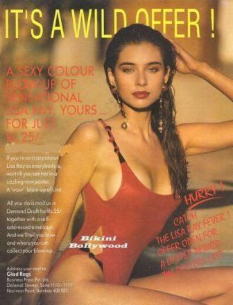 Lisa Ray On The Cover Of Glad Rags