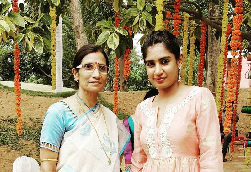 Mithali Raj And Her Mother, Leela Raj