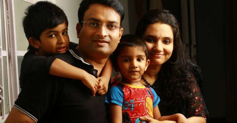 Prasanth Nair's family