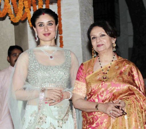 Sharmila Tagore with her daughter in law