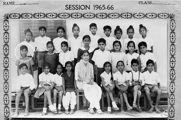 Shekhar Gupta In School
