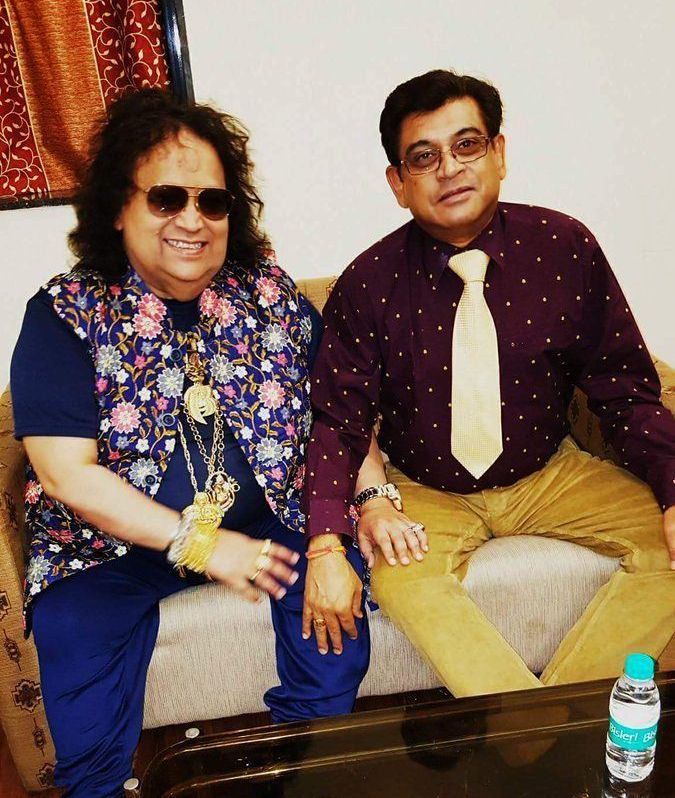 Amit Kumar With Bappi Lahiri