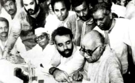 Amit Shah With Narendra Modi And L.K. Advani