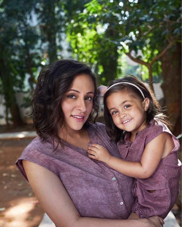 Avantika Malik Khan with her daughter