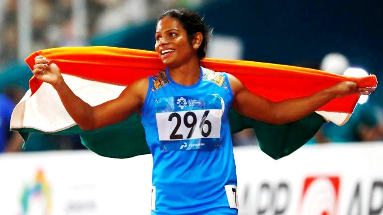 Dutee Chand After Becoming The National Champion