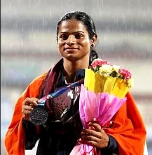 Dutee Chand After Winning The Bronze Medal