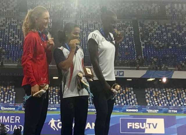 Dutee Chand At The World Universiade