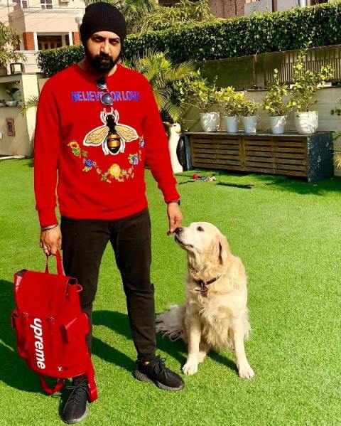 Gippy Grewal loves dogs