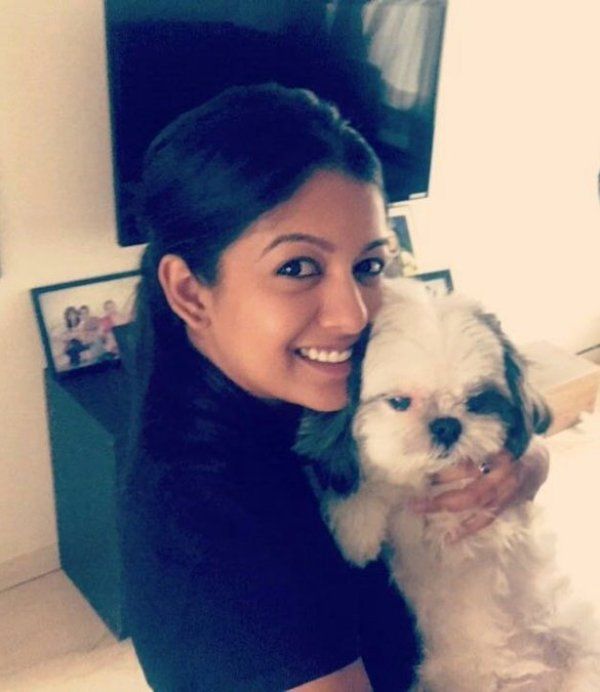 Ishita Dutta With Her Dog