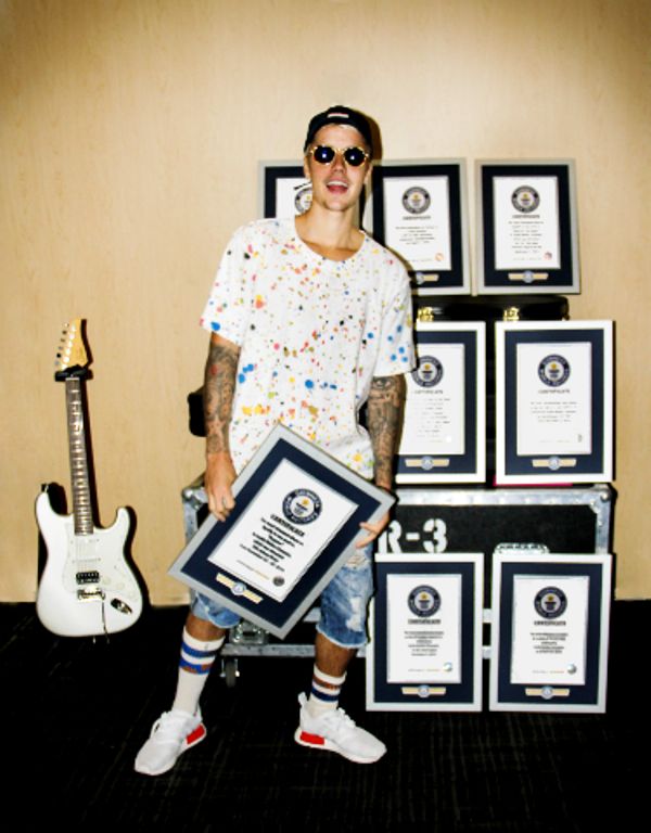 Justin Bieber And His Guinness World Records