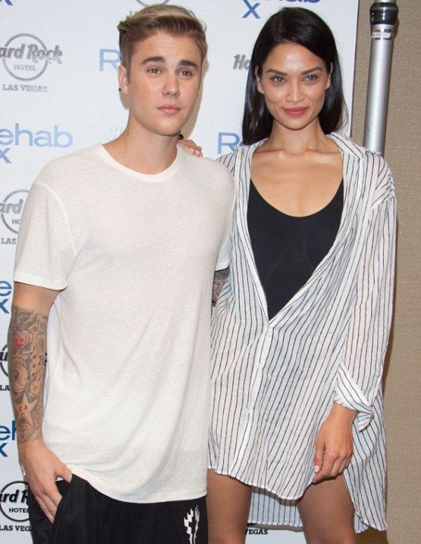 Justin Bieber With His Ex-Girlfriend, Shanina Shaik
