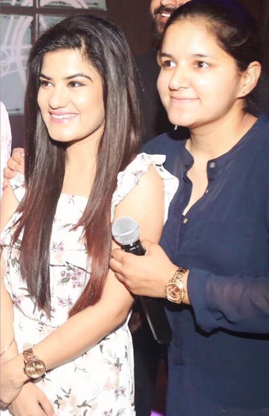 Kaur B with her sister
