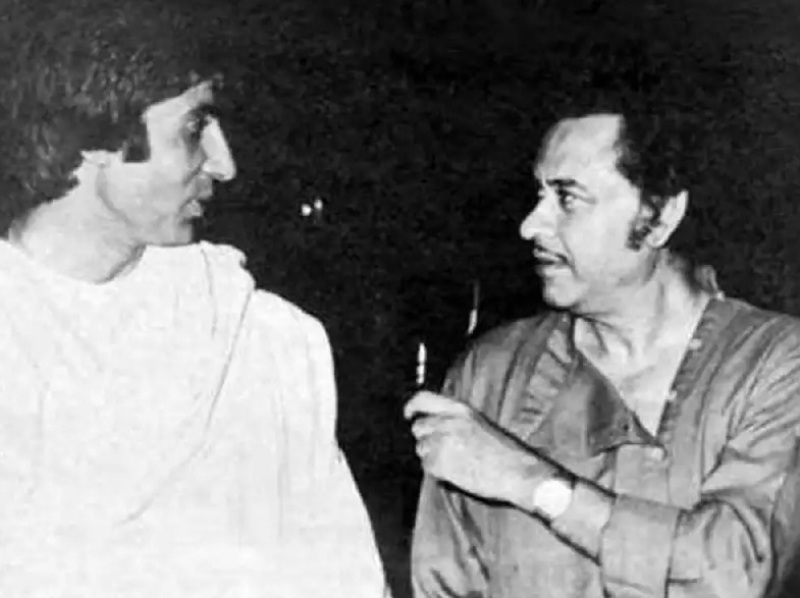 Kishore Kumar With Amitabh Bachchan