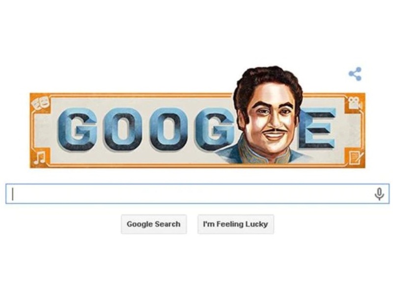 Kishore Kumar's Google Doodle