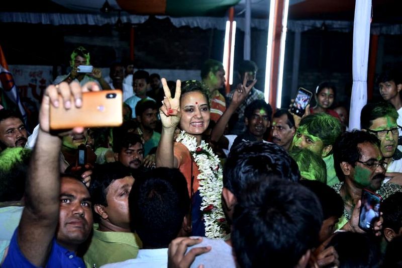Mahua Moitra After Winning The 2016 Assembly Elections