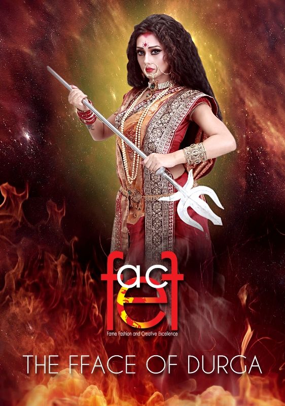 Mimi Chakraborty- FFACE Of Durga