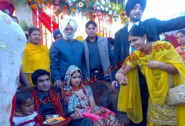 Preet Harpal's wedding picture