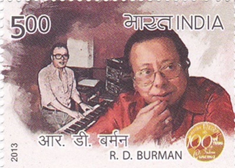 R. D. Burman Postage Stamp