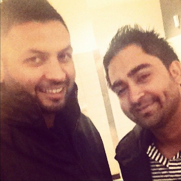 Sharry Mann with his brother