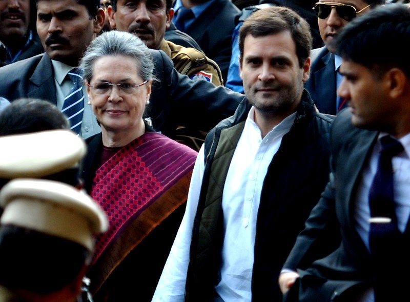 Sonia Gandhi And Rahul Gandhi Arrive In Court For The National Herald Case