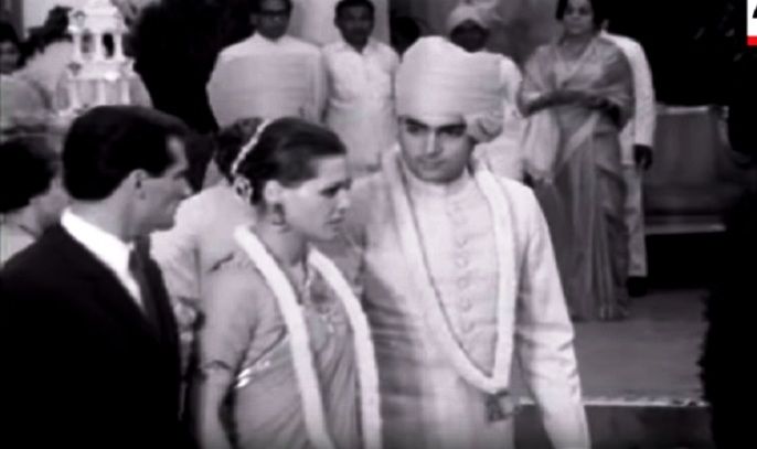 Sonia Gandhi And Rajiv Gandhi's Wedding