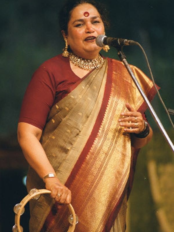 Usha Uthup In Her Signature Look