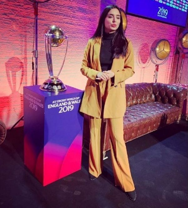 Zainab Abbas At World Cup 2019
