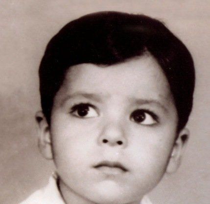 Childhood photo of Arun Jaitley