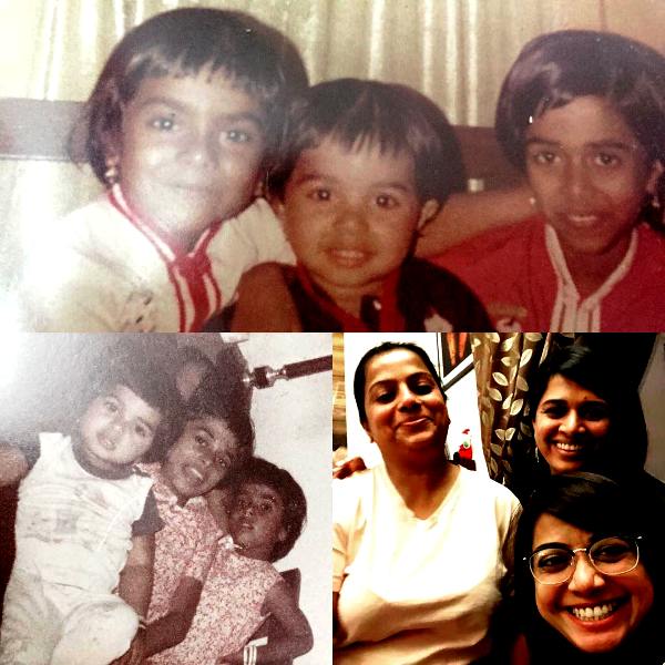 Faye D'Souza With Her Sisters