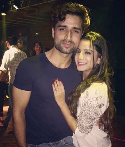 Nikki Sharma with her boyfriend Asif War