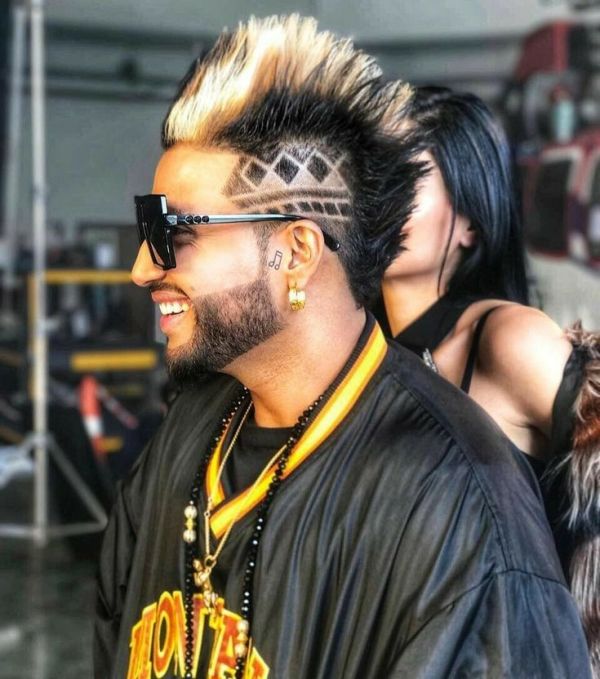 Sukhe's hairstyle