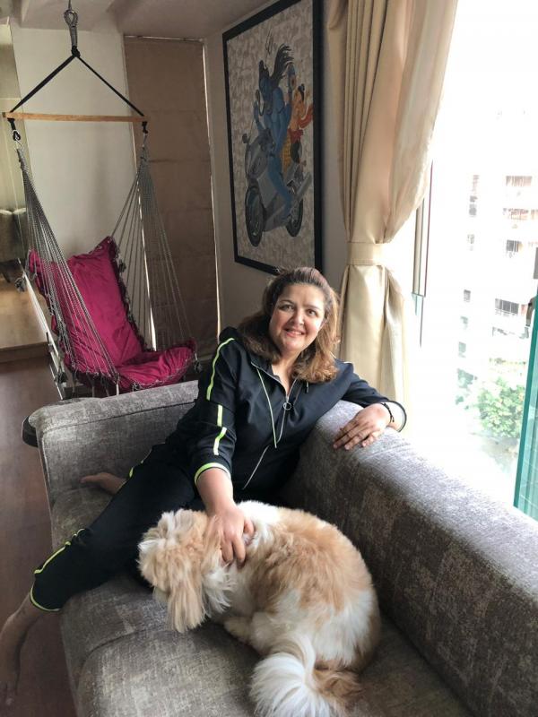 Sunaina Roshan loves dogs