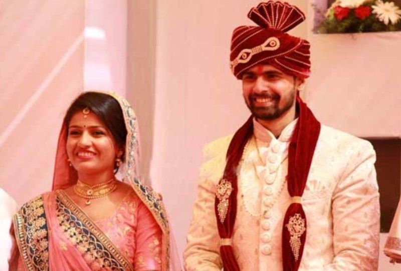 Aroh Welankar and his wife, Ankita Shingvi