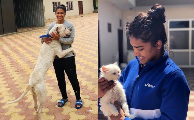 Babita Kumari Phogat loves animals