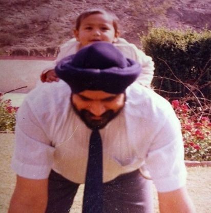 Karan Oberoi (KO) with his father