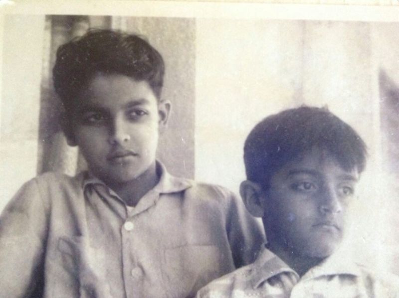 Mahesh Bhatt And His Brother Mukesh As A Child