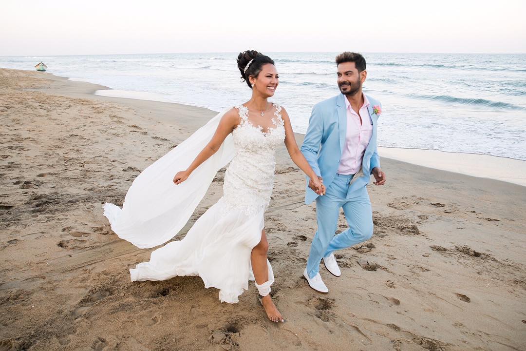 Keith Sequeira and Rochelle Rao's marriage pic