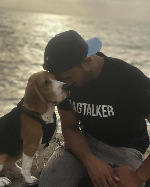 Rohit Reddy loves dogs