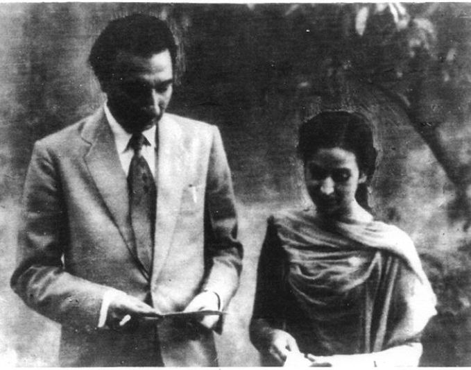 Sahir Ludhianvi And Amrita Pritam