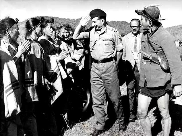 Sam Manekshaw During His Farewell By The Gorkha Regiment