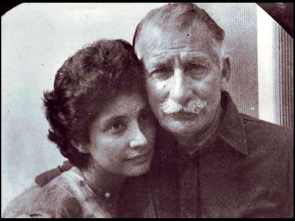 Sam Manekshaw With His Daughter Maja Daruwala