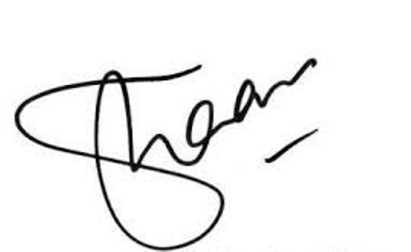Shaan's Signature