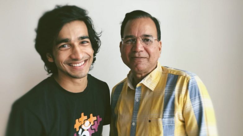 Shantanu Maheshwari with his father