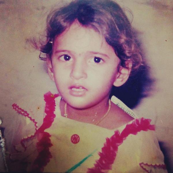 Shivani Raghuvanshi's childhood picture
