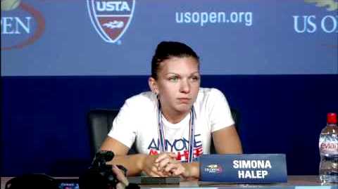 Simona Halep In The US Open 2011