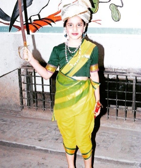 Simran Pareenja Dressed As 'Queen of Jhansi'