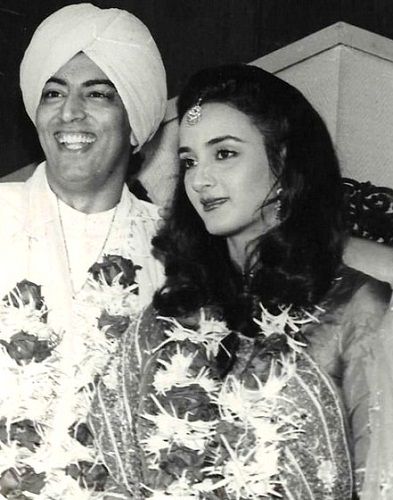Vindu Dara Singh and Farah Naaz's marriage picture