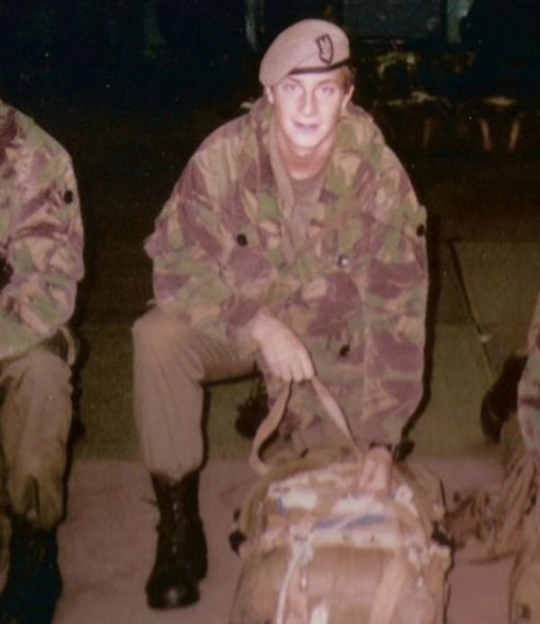 Bear Grylls During His Military Days