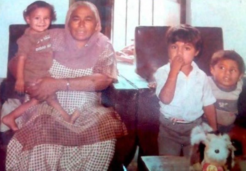 Childhood Photo Of Navi Bhangu